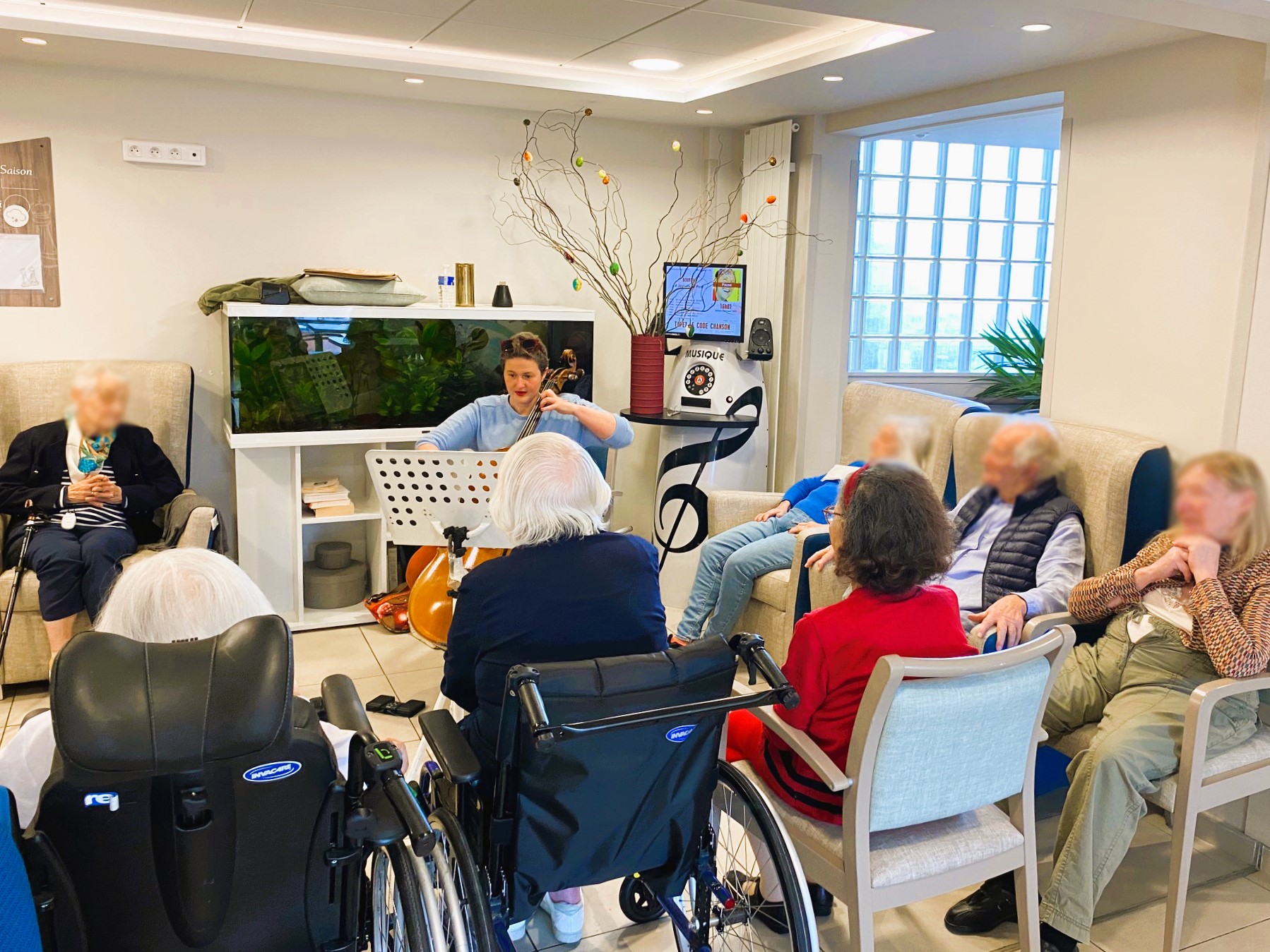 9 avril 2023 ORPEA SaintJacques (Paris) Concert « Cello Solo